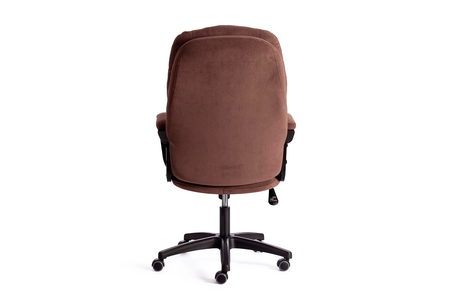 406р-015ф_03 Кресло COMFORT LT (флок коричневый)