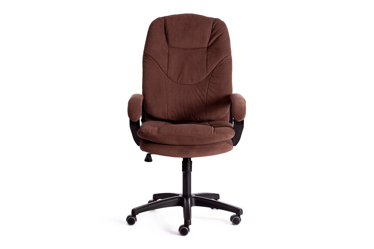 406р-015ф_04 Кресло COMFORT LT (флок коричневый)