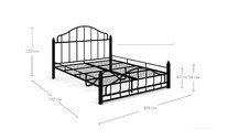 Купить металлическую Кровать Прованс в Спб